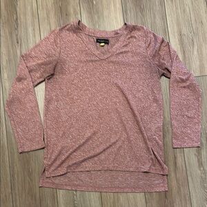 Interval Women's V-Neck Long Sleeve Top